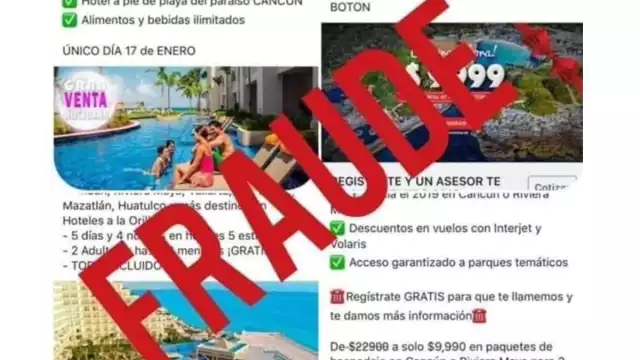 Páginas ilegales o pseudoagencias de viajes están engañando a los tabasqueños con paquetes vacacionales más baratos y en hoteles de varias estrellas
