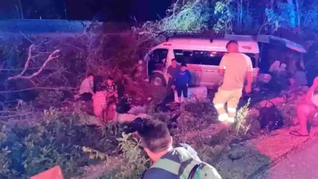 Dos de los trabajadores accidentados requirieron hospitalización