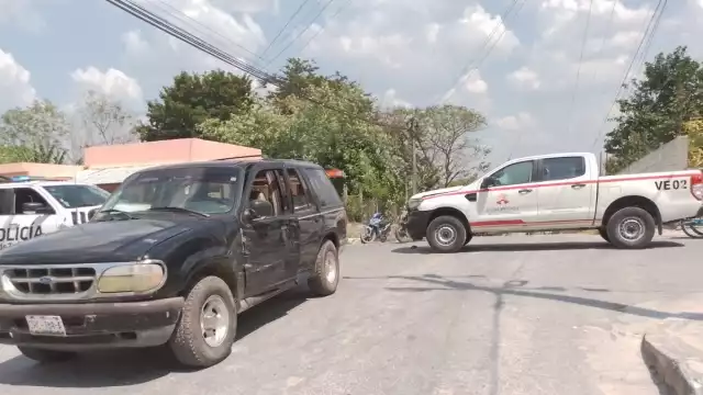 La conductora no respeto el paso de preferencia