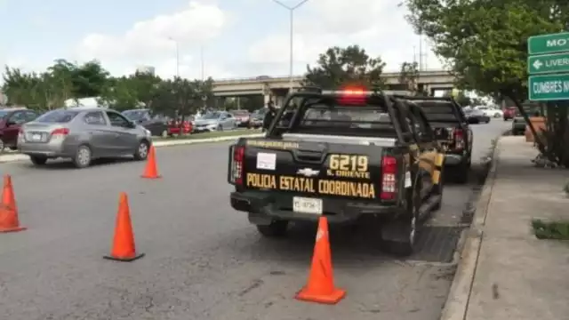 El conductor retiró los aditamentos decorativos de sus placas