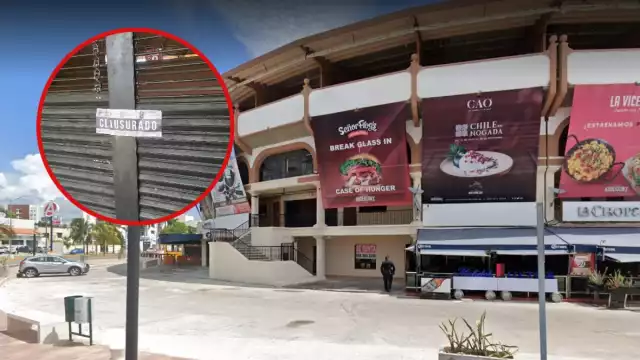 La Plaza de Toros se observa con sellos de clausura