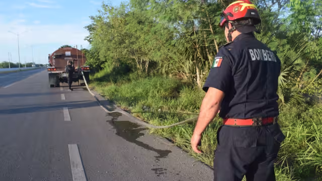 Es el séptimo incendio que se reporta en la zona en la segunda mitad del año