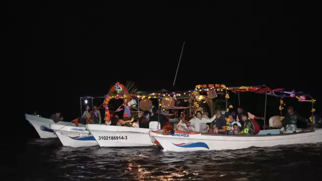 En el evento participaron decenas de familias y visitantes a Río Lagartos