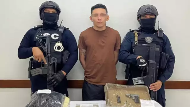 El hombre quedó a disposición de la Fiscalía de Quintana Roo