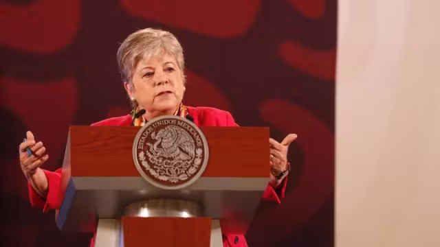 Alicia Bárcena, titular de la SRE