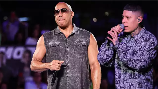 Santa Fe asistió a la premier de la película este lunes. Foto: Especial