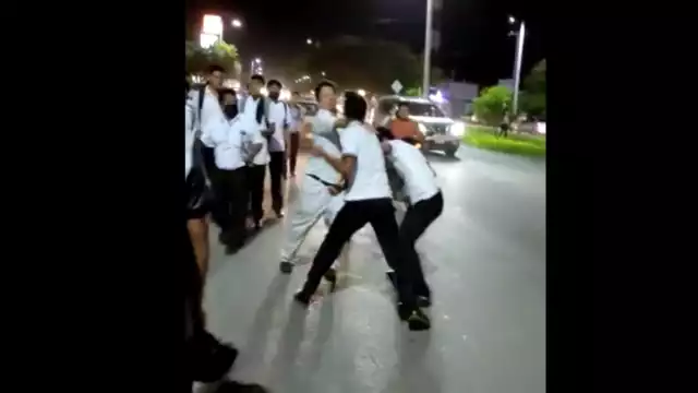 Estudiantes del Conalep de Chetumal contestaron la agresión