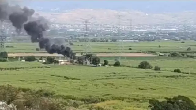 La mañana de este viernes se reportó el desplome de un helicóptero de la CFE en Cuautla, Morelos