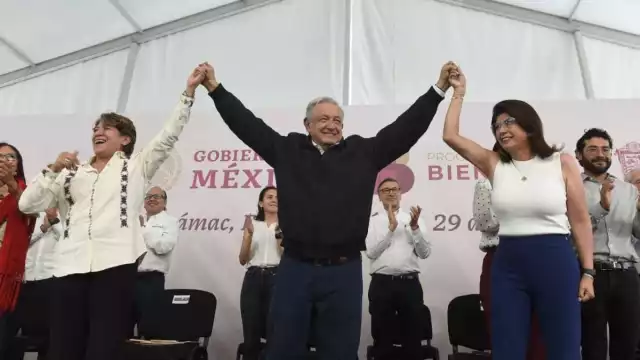 El presidente Andrés manuel López Obrador señaló en Teacámac, Estado de México, que buscará que la Pensión del Bienestar de Adultos Mayores, se entregue de manera mensual