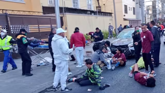 Hasta el momento no hay ningún fallecido. Foto: Twitter @david_ordaz