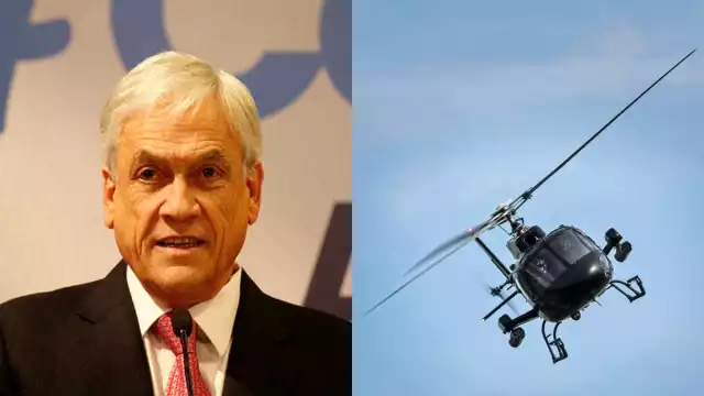 El expresidente Sebastián Piñera no logró salir del helicóptero que se desplomó en Lago Ranco, Chile