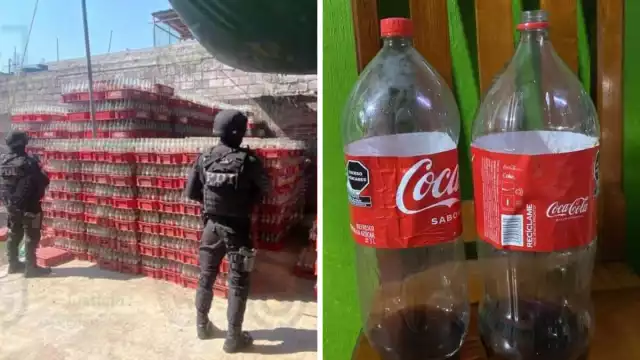 En la Ciudad de México se desmanteló una fabrica de este refresco clonado