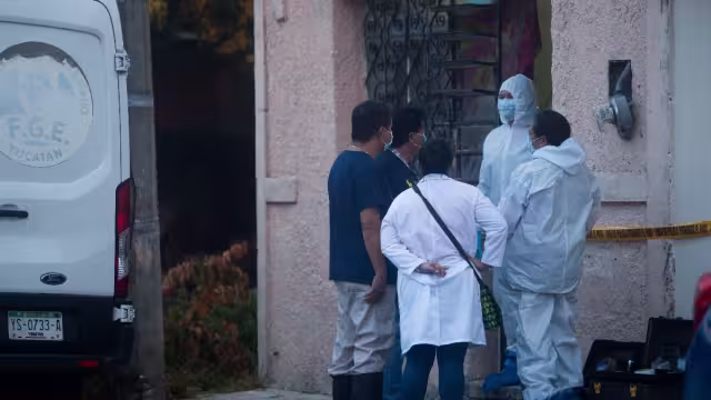 Servicio Médico Forense (Semefo) se encargó del levantamiento del cadáver