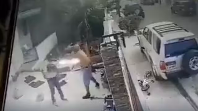 Usuarios de redes sociales celebraron el escarmiento al ladrón