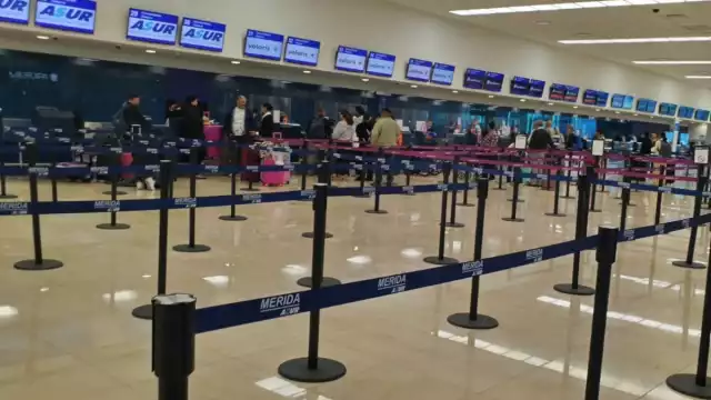 En relación con los vuelos de llegada, solo han aterrizado dos vuelos madrugadores