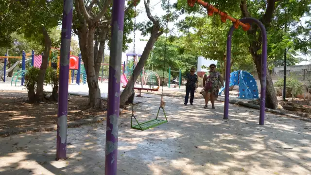 Las familias ya no visitan los parques por falta de mantenimiento
