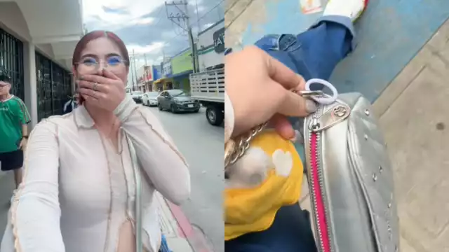 La tiktoker denunció que su Labubu fue robado en el Centro de Mérida