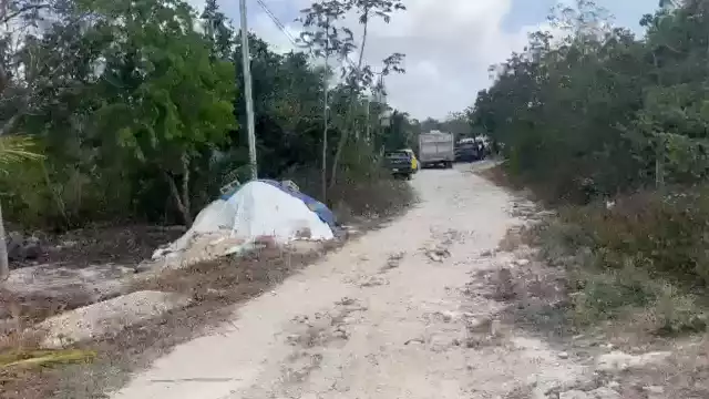 El hombre murio instantaneamente al momento de la caída de la barda