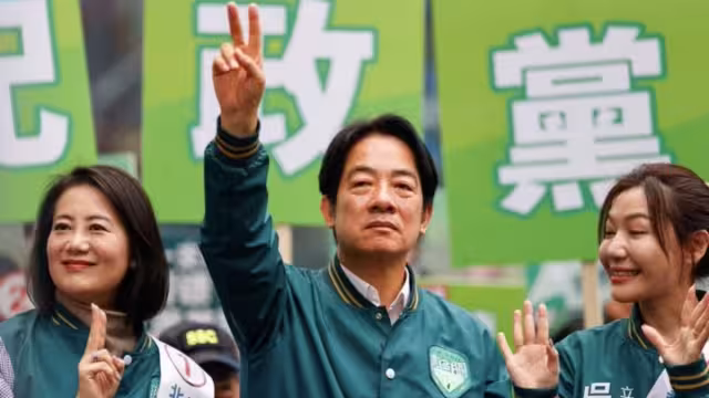 El candidato oficialista Lai Ching-te gana la elección presidencial en Taiwán, triunfo que ya reconoció la oposición