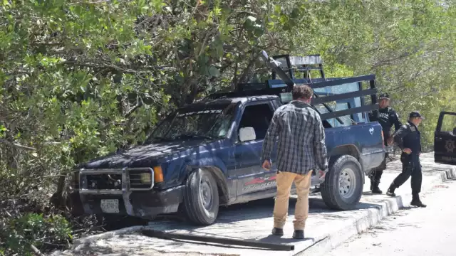 El primer incidente ocurrió a tan sólo cincuenta metros del parador turístico "El Corchito”