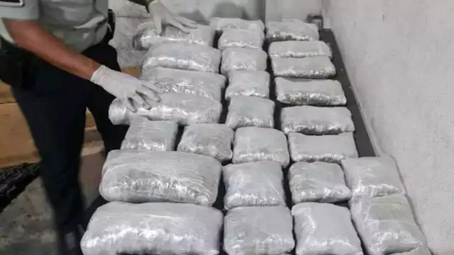 Hallan droga entre juguetes en el Aeropuerto Internacional de Cancún