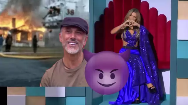 Sergio Mayer sigue jugando muy rudo y poniéndole sabor al show. Foto: Especial