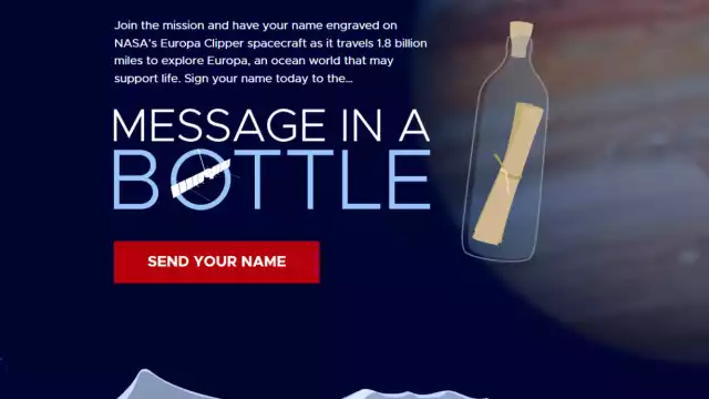 El mensaje en la botella podrá ser firmado por quien quiera. Foto: Especial