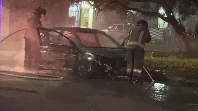 Una grúa del sindicato se encargó de retirar la unidad siniestrada del lugar