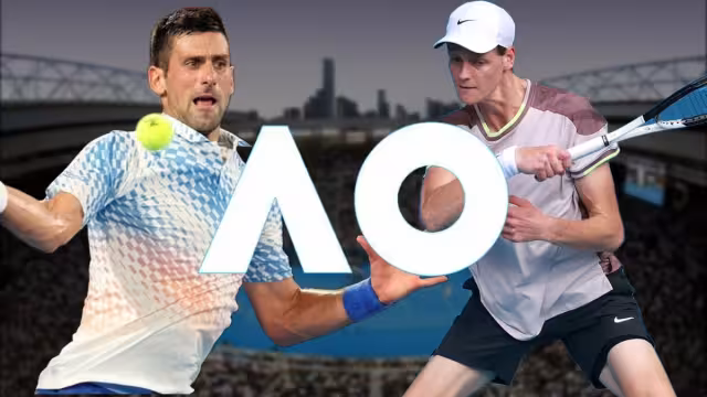 En la noche de hoy, el serbio Novak Djokovic, favorito de la serie, buscará la corona enfrentándose al número cuatro en la siembra, el italiano Jannik Sinner, quien persigue su primera final de un Major

