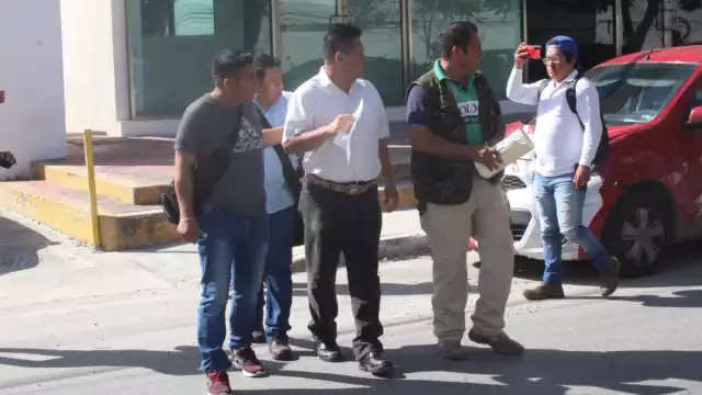 Alberto Lozada Miranda fue asegurado frente a la Fiscalía General del Estado en Campeche