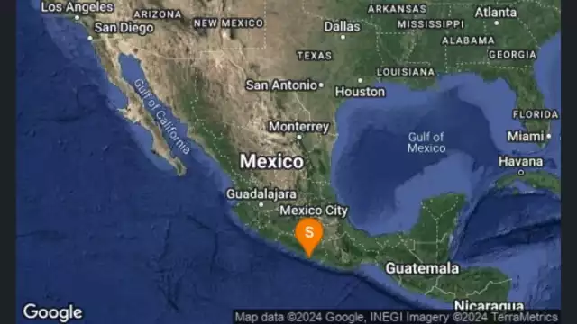 Este lunes se registró un sismo de magnitud 4.6 con epicentro en San Marcos, Guerrero