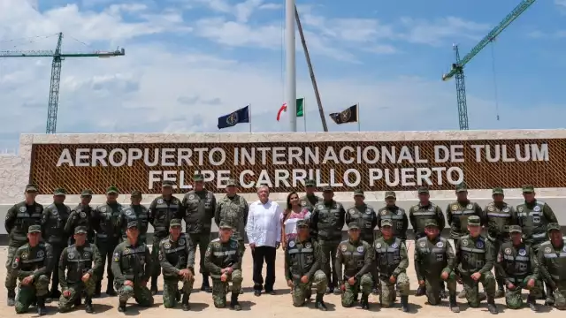 Aunque ya había supervisado los trabajos del Tren Maya, es la primera vez que visita el Tramo 5, destacó el mandatario