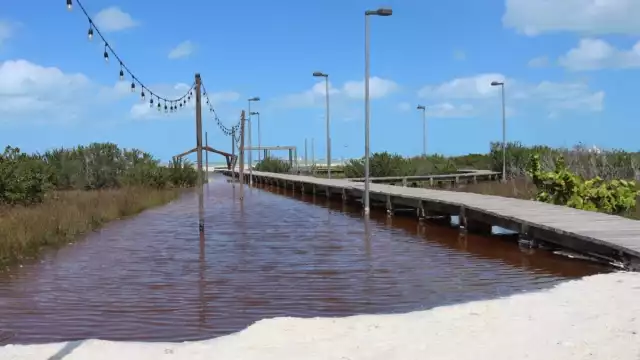 El malecón de Progreso estará cerrado al turismo y sin electricidad