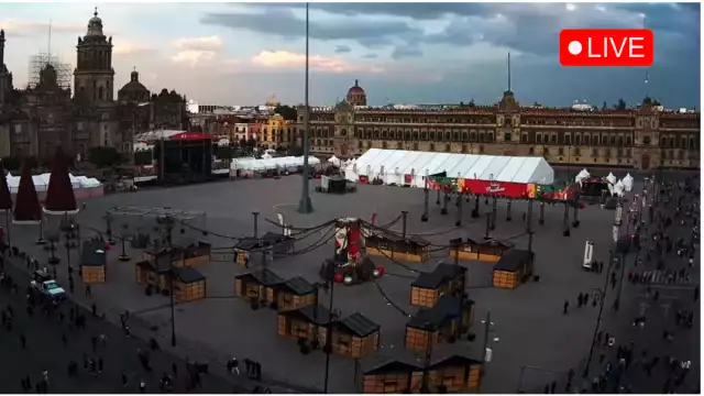 Hasta el 29 de diciembre se tendrán conciertos al interior del Zócalo