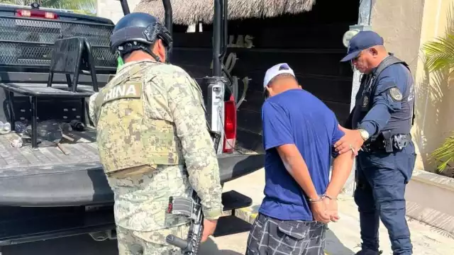 El hombre quedó a disposición de las autoridades de Chetumal