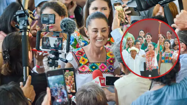La precandidata a la Presidencia por Morena reunió a unas 3 mil personas durante su gira en Cancún