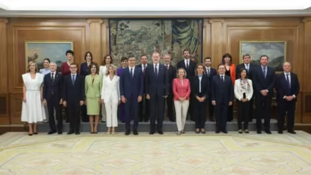 Gabinete en España rindió protesta ante el Rey Felipe VI