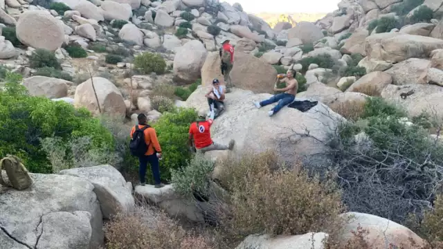 Entre los migrantes venía un niño de 4 años con signos de deshidratación