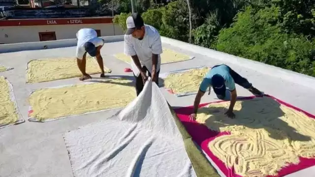 De acuerdo con el poblador Marcos Uribe Tax Cupul, esto es una herencia ancestral