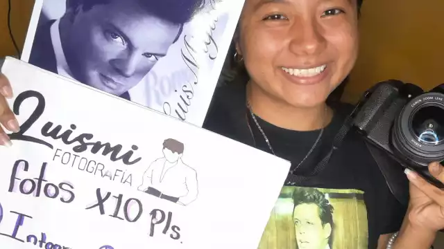 Perla Cauich es fanática de hueso colorado de Luis Miguel