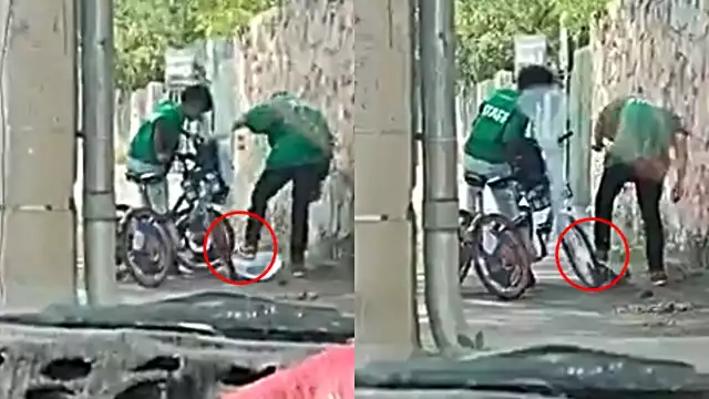 El video de dos jóvenes dañando las bicicletas del programa En Bici de Mérida circula en redes sociales
