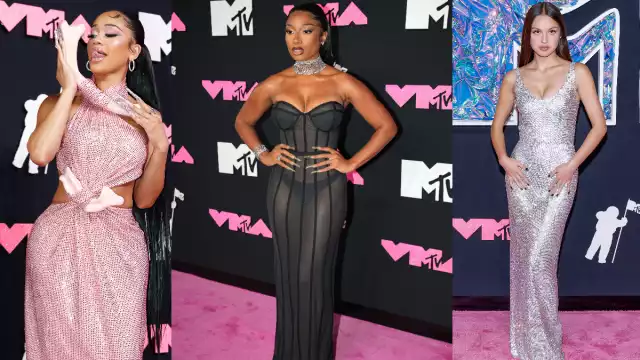 La alfombra rosada ya empezó a recibir a las primeras artistas, entre ellas Olivia Rodrigo