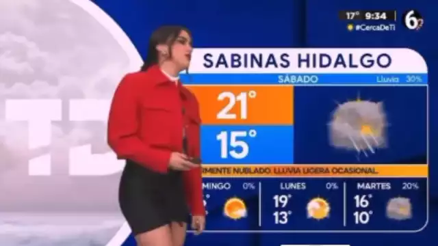 La joven salió enojada en medio de la transmisión