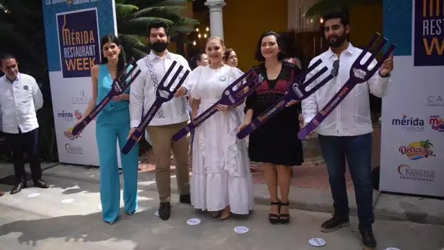Durante el arranque del Mérida Restaurant Week se logró el incremento de un 30% más en consumo durante las fiestas patrias