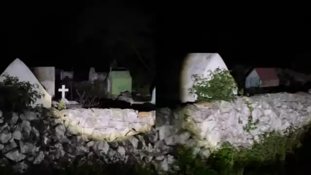 El cementerio de encuentra en una ex hacienda de Yucatán