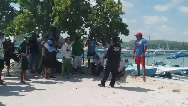 Ante el ataque, fue necesario pedir ayuda de los paramédicos