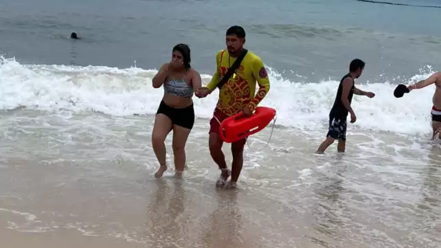 Los turistas fueron rescatados sin presentar daños o heridas