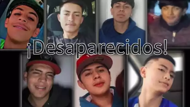 Siete jóvenes entre 14 y 18 años de edad fueron reportados como desaparecidos en el municipio de Villanueva