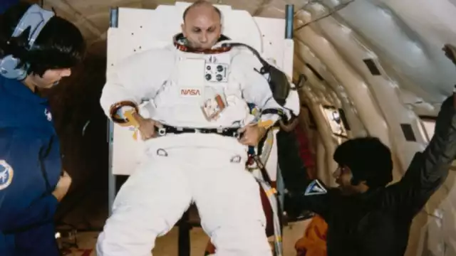 El astronauta en el programa Apolo. Foto Especial