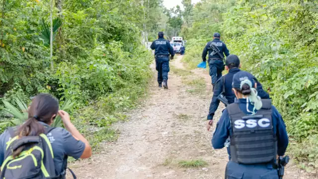 Elementos de Protección Civil y Bomberos desplegaron un operativo de búsqueda, junto con el personal de la Secretaría de Seguridad Ciudadana.